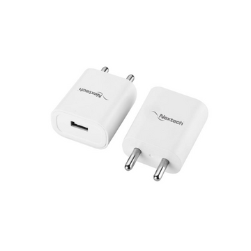 SINGLE USB 2.4A (TRAVEL CHARGER WITH USB-C CABLE)