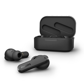 Philips (Audio TWS Bluetooth Truly Wireless In Earbuds With Mic With Active Noise Cancellation, Black)
