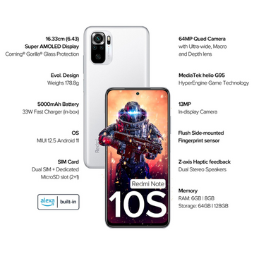 Redmi Note 10s - Refurbished